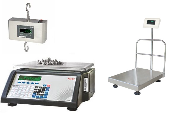 electronic weighing scale balance system